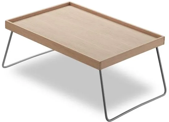 Fritz Hansen Skagerak Nomad Tarjotinpöytä Tammi/Steel Silk Grey