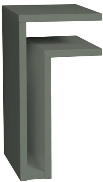Maze F-Shelf Hylly Oikea Harmaanvihreä
