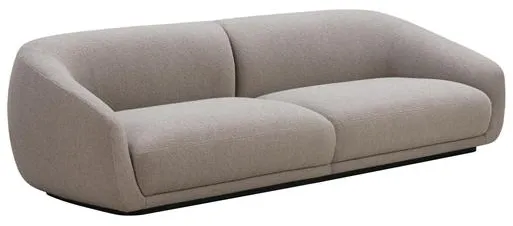 Wendelbo Montholon Sohva 3-istuttava Cuddle 04/Mustan petsattu tammi